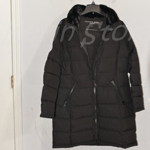 Andrew Marc Ladies’ Long‎ Stretch Parka - Picture 9 of 10